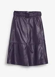 Lammnappa-Lederrock mit Gürtel (2-tlg.-Set), bonprix