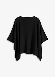 kurzer Wollponcho, bonprix
