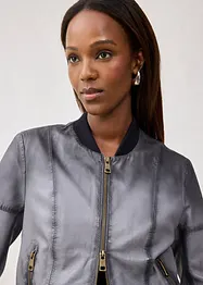 Lederjacke aus Lammnappa, bonprix