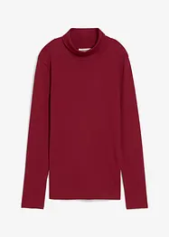Rollkragenshirt aus reiner Baumwolle, bonprix