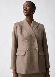 Blazer en laine majoritaire, bonprix