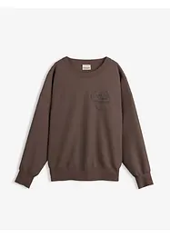 Oversize-Sweatshirt aus weichem Baumwoll-Mix, bonprix