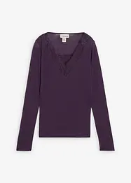 Shirt mit Wolle, bonprix