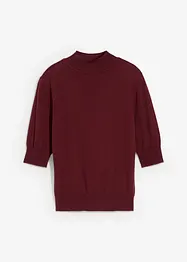 Rollkragenpullover aus weichem Woll-Mix, bonprix