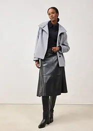 Rippenpullover aus Merinowolle, bonprix