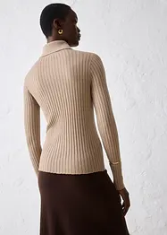 Pull en fine laine mérinos, bonprix