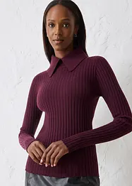 Feinstrickpullover aus Merinowolle, bonprix