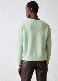 Strickjacke aus wärmendem Alpaka-Mix, bonprix