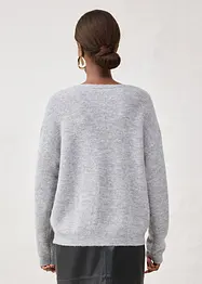 Strickjacke aus wärmendem Alpaka-Mix, bonprix