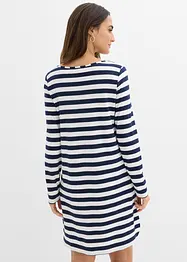 Vokuhila-Kleid aus schwerer reiner Baumwolle, bonprix