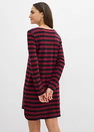 Vokuhila-Kleid aus schwerer reiner Baumwolle, bonprix
