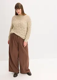 Ajour-Pullover aus Baumwolle, bonprix