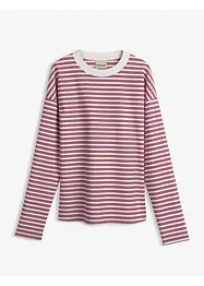 T-shirt manches longues en coton épais, bonprix