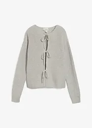 Gilet en maille à nœuds, bonprix