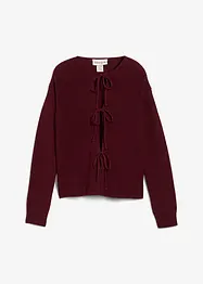 Gilet en maille à nœuds, bonprix