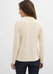 Langarmshirt mit Stehkragen, bonprix