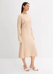 Midi Strickkleid aus Viskose-Mix, bonprix