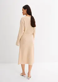 Midi Strickkleid aus Viskose-Mix, bonprix