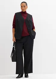 Pull en fine maille à col roulé, bonprix