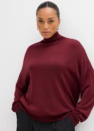 Pull en fine maille à col roulé, bonprix