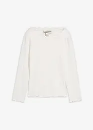 Langarmshirt aus reiner Bio-Baumwolle, bonprix