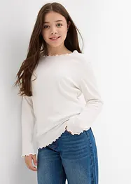 Langarmshirt aus reiner Bio-Baumwolle, bonprix