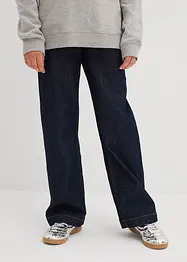 Wide-Leg-Jeans Mid Waist, bonprix