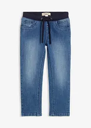 Jean jogger à taille mi-haute élastiquée, bonprix