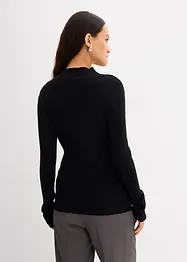 Rippshirt aus Viskose-Mix, bonprix