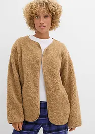 Teddy-Fleece Jacke, bonprix