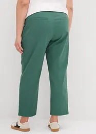 Pantalon barrel en twill, bonprix