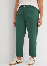 Pantalon barrel en twill, bonprix