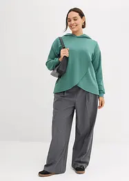 Hoodie mit Kapuze aus softem Viskose-Mix, bonprix