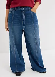 Wide-Leg-Jeans High Waist, bonprix