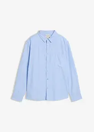 Oxford-Langarmhemd aus reiner Bio-Baumwolle, bonprix