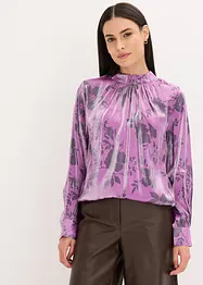Satin-Tunika mit Viskose, bonprix