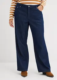 Jean droit taille mi-haute, bonprix