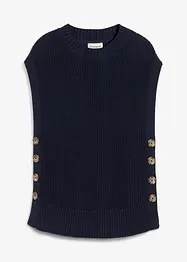 Pull sans manches en maille, bonprix