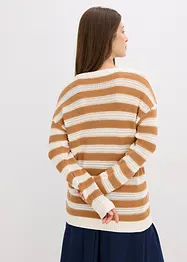 Pull oversize 100% coton, bonprix