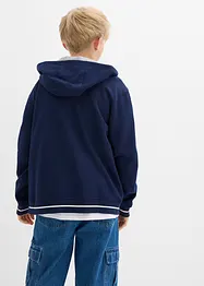 College-Sweatjacke aus reiner Bio-Baumwolle, bonprix