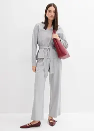 Relaxte Hose mit weitem Bein aus Viskose-Mix, bonprix