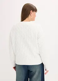 Pullover mit Zopfmuster, bonprix