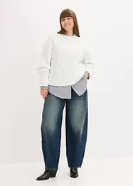 Pullover mit Zopfmuster, bonprix