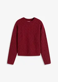 Pullover mit Zopfmuster, bonprix