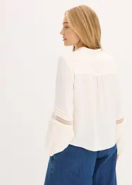 Oversize-Bluse mit Verzierungen, bonprix