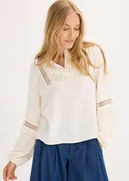 Oversize-Bluse mit Verzierungen, bonprix