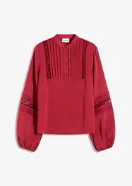Oversize-Bluse mit Verzierungen, bonprix