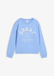 Sweatshirt aus reiner Bio-Baumwolle, bonprix