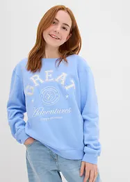 Sweatshirt aus reiner Bio-Baumwolle, bonprix