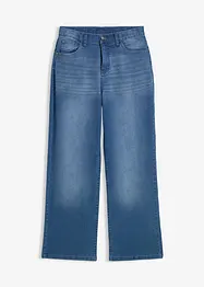 Loose-Fit Jeans mit verstellbarem Bund, Straight, bonprix